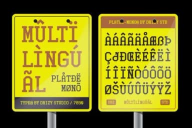 Platde by Drizy Studio — Slab Serif Font — thumbnail 5