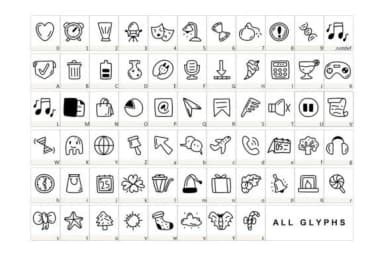 Playful by YandiDesigns — Dingbats Font — thumbnail 2