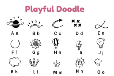 Playful Doodle by Nun Sukhwan — Dingbats Font — thumbnail 6