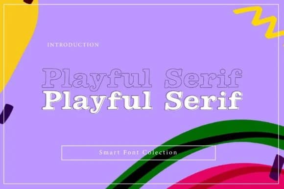 Playful Serif by Wow Magic — Slab Serif Font