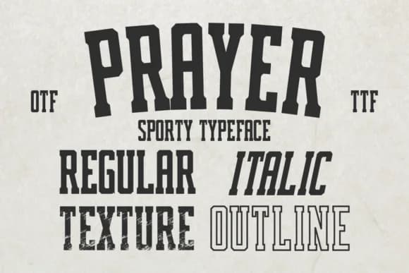 Prayer by Almairatype Studio — Slab Serif Font — preview 1