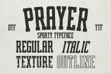 Prayer by Almairatype Studio — Slab Serif Font — thumbnail 1