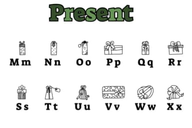 Present by Chonada — Dingbats Font — thumbnail 3