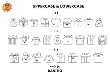 Present Doodle by danita.kukkai — Dingbats Font — thumbnail 2