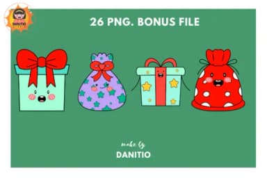 Present Doodle by danita.kukkai — Dingbats Font — thumbnail 6