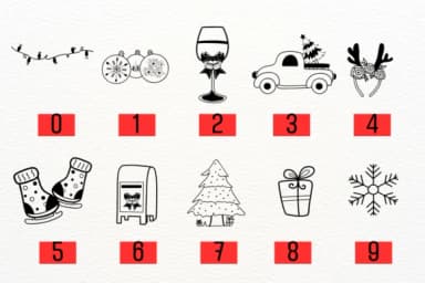 Pretty Christmas by Petal Pixels — Dingbats Font — thumbnail 5