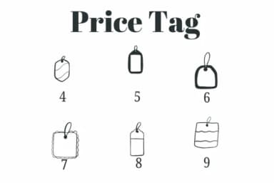 Price Tag by Suphitchaya — Dingbats Font — thumbnail 4