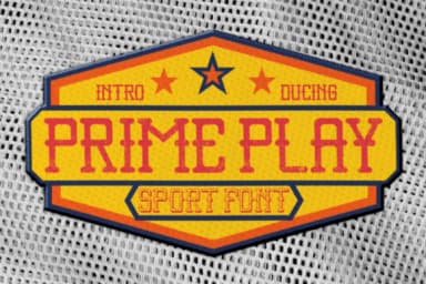 Prime Play by putracetol — Slab Serif Font — thumbnail 1