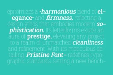 Pristine Pro by Azcreative Studio — Slab Serif Font — thumbnail 4