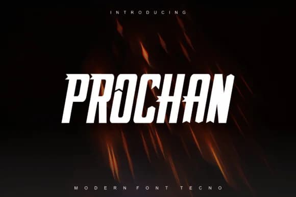 Prochan by kalingga.albert — Slab Serif Font