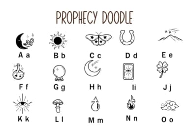 Prophecy by Nun Sukhwan — Dingbats Font — thumbnail 2