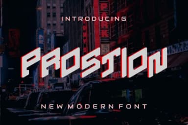 Prostion by prayoga_std — Slab Serif Font — thumbnail 1