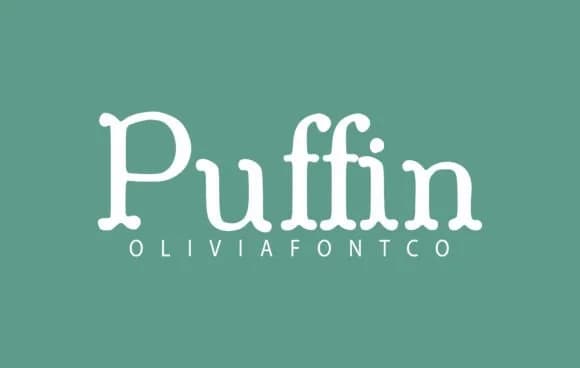 Puffin by OliviaFontCo — Slab Serif Font