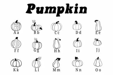 Pumpkin by Suphitchaya — Dingbats Font — thumbnail 2