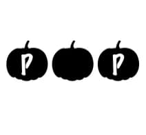 Pumpkin Cutout by HarperNCo — Dingbats Font — thumbnail 3