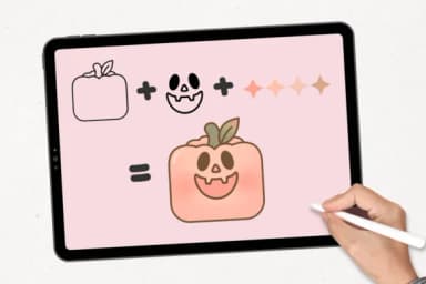 Pumpkin Doodle by Babymimiart — Dingbats Font — thumbnail 3