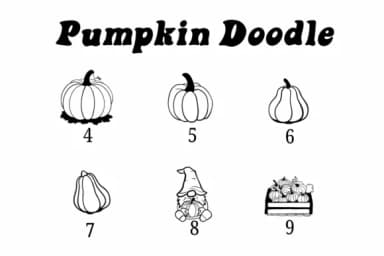Pumpkin Doodle by Suphitchaya — Dingbats Font — thumbnail 4