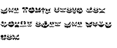 Pumpkin Emoji Face by Sontaya — Dingbats Font — thumbnail 8