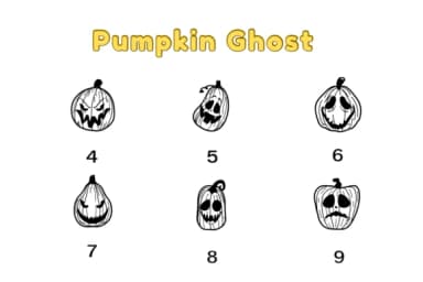Pumpkin Ghost by Nun Sukhwan — Dingbats Font — thumbnail 4