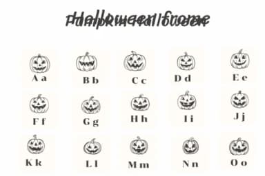 Pumpkin Halloween by Ketsarin — Dingbats Font — thumbnail 2