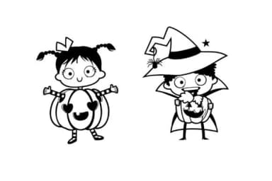 Pumpkin Peeps Dingbats by Illustration Ink — Dingbats Font — thumbnail 6