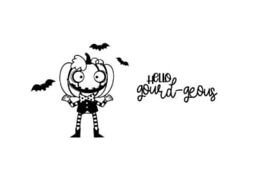 Pumpkin Peeps Dingbats by Illustration Ink — Dingbats Font — thumbnail 8