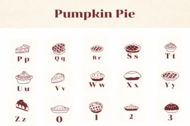 Pumpkin Pie by Apiwat Type — Dingbats Font — thumbnail 2