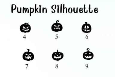 Pumpkin Silhouette by Nongyao — Dingbats Font — thumbnail 4