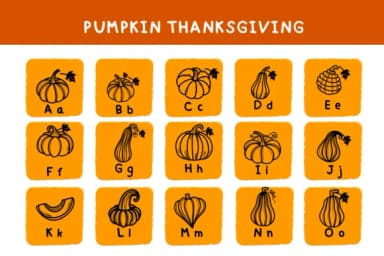 Pumpkin Thanksgiving by Bee piyanuch — Dingbats Font — thumbnail 2