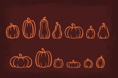 Pumpkins Are Cool by Misti — Dingbats Font — thumbnail 5