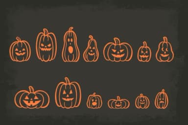 Pumpkins Are Cool by Misti — Dingbats Font — thumbnail 6