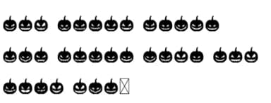 Pumskin by Letterayu — Dingbats Font — thumbnail 6