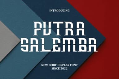 Putrasalemba by riotama85 — Slab Serif Font — thumbnail 1