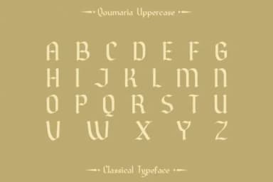 Qoumaria by typelinestudio — Slab Serif Font — thumbnail 3