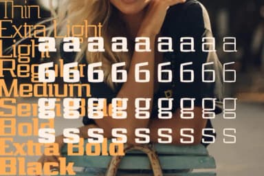 Quartell Round by NREY — Slab Serif Font — thumbnail 4