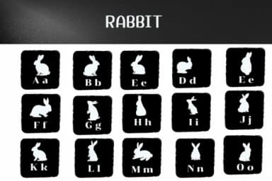 Rabbit by Ketsarin — Dingbats Font — thumbnail 2
