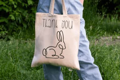 Rabbit Line Art by Nongyao — Dingbats Font — thumbnail 7