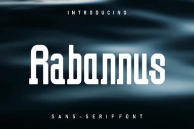 Rabonnus by prayoga_std — Slab Serif Font — thumbnail 1