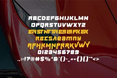 Race Head by salamahtype — Slab Serif Font — thumbnail 6