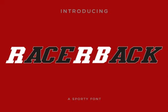 Racerback by Pixova Creative — Slab Serif Font