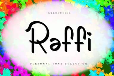 Raffi by GiaLetter — Slab Serif Font — thumbnail 1
