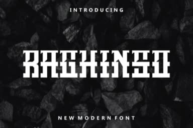 Raghinso by prayoga_std — Slab Serif Font — thumbnail 1