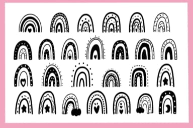 Rainbow by Foam-Design Store — Dingbats Font — thumbnail 2