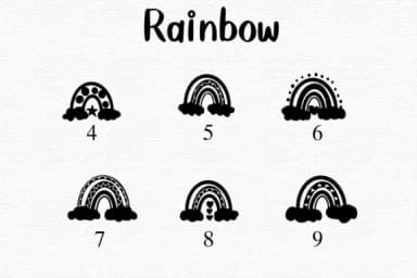 Rainbow by Nongyao — Dingbats Font — thumbnail 4