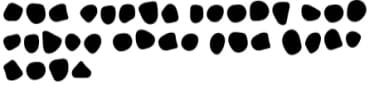 Random Blobs 1 by GraphicsBam Fonts — Dingbats Font — thumbnail 6