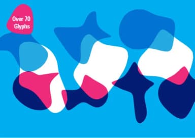 Random Blobs 2 by GraphicsBam Fonts — Dingbats Font — thumbnail 3