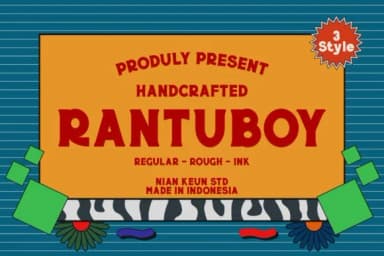 Rantuboy by niankeun — Slab Serif Font — thumbnail 1