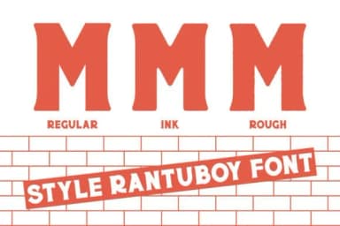 Rantuboy by niankeun — Slab Serif Font — thumbnail 7