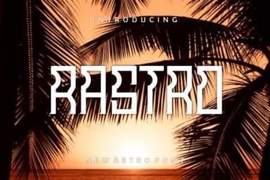 Rastro by prayoga_std — Slab Serif Font — thumbnail 1