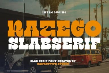 Ratego by RantauType — Slab Serif Font — thumbnail 1
